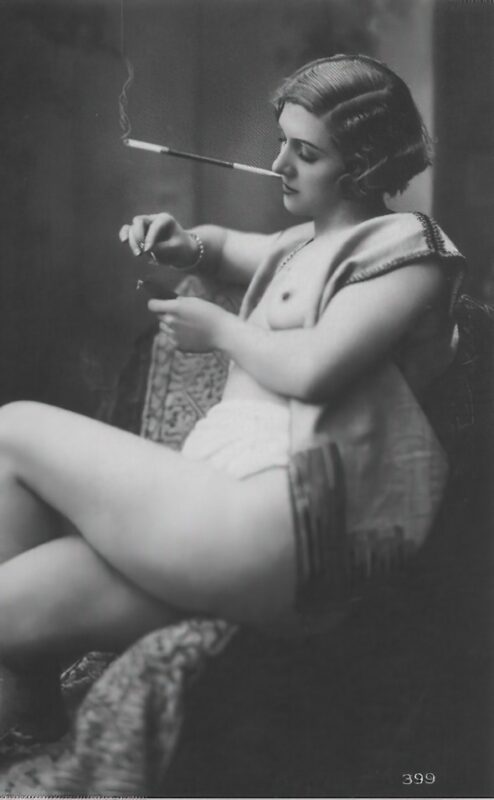 Volume 3 of Black and White Photo of Naked / Nude Women and Girls in the Vintage Era
