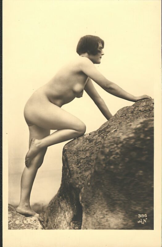 Volume 3 of Black and White Photo of Naked / Nude Women and Girls in the Vintage Era