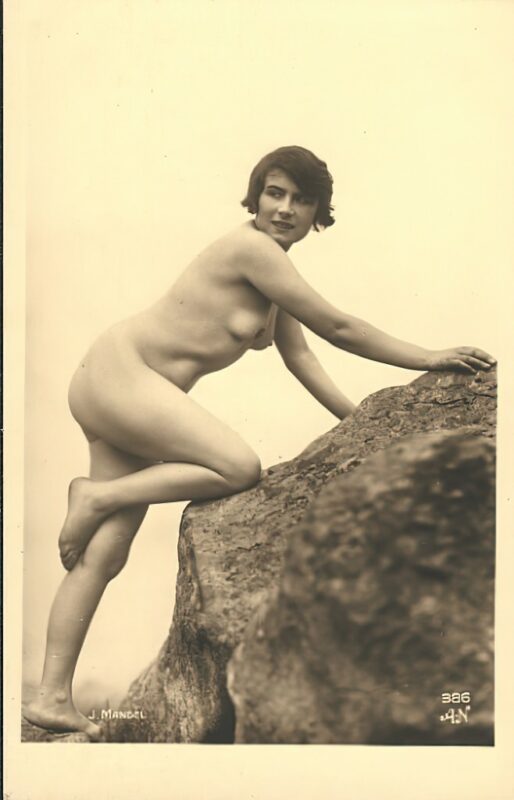 Volume 3 of Black and White Photo of Naked / Nude Women and Girls in the Vintage Era