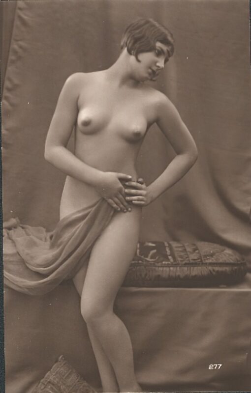 Volume 3 of Black and White Photo of Naked / Nude Women and Girls in the Vintage Era