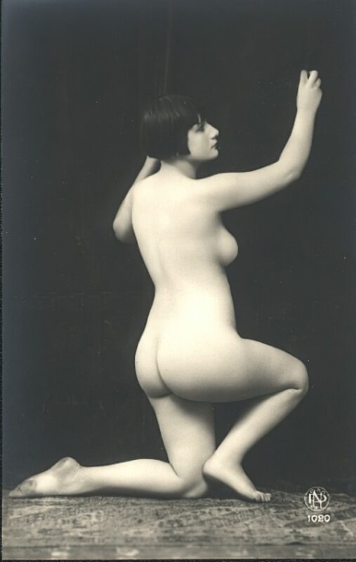 Volume 3 of Black and White Photo of Naked / Nude Women and Girls in the Vintage Era