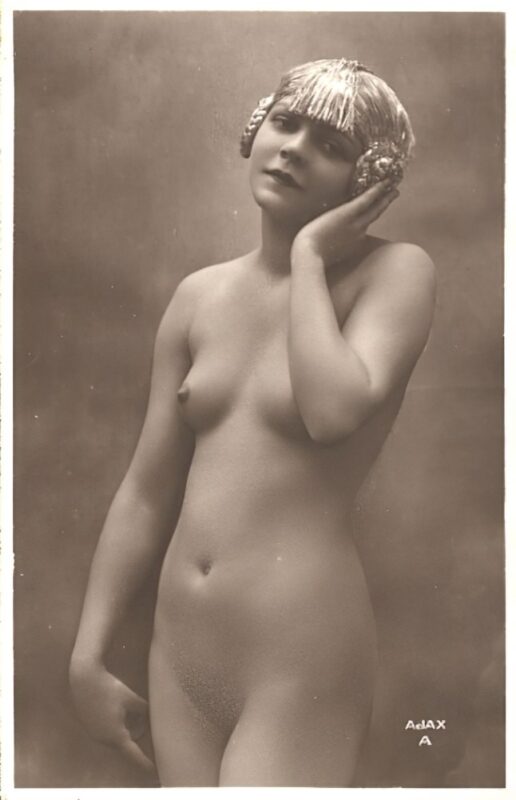 Volume 3 of Black and White Photo of Naked / Nude Women and Girls in the Vintage Era