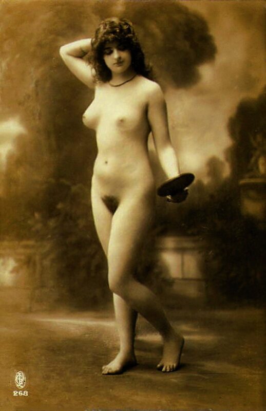Volume 3 of Black and White Photo of Naked / Nude Women and Girls in the Vintage Era