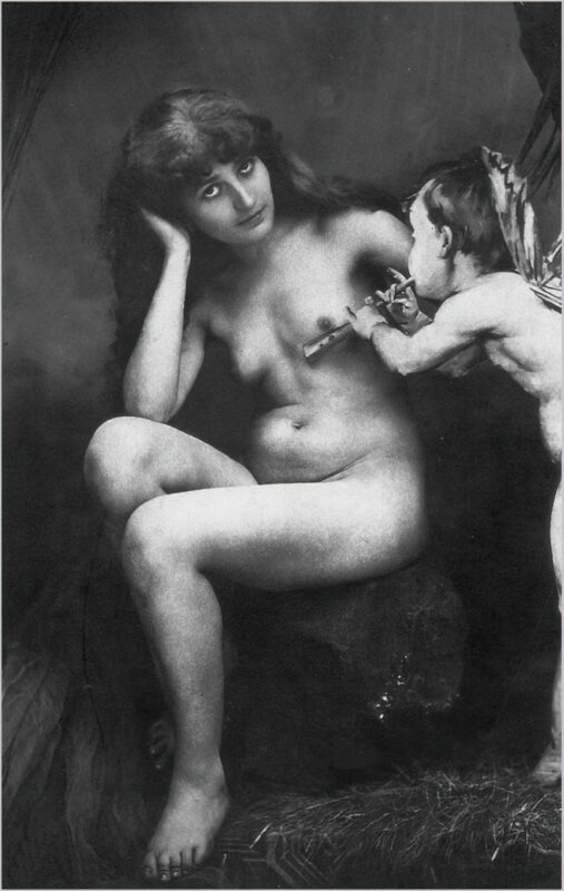 Volume 3 of Black and White Photo of Naked / Nude Women and Girls in the Vintage Era