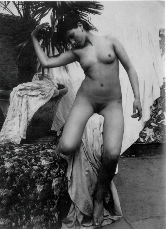 Volume 3 of Black and White Photo of Naked / Nude Women and Girls in the Vintage Era