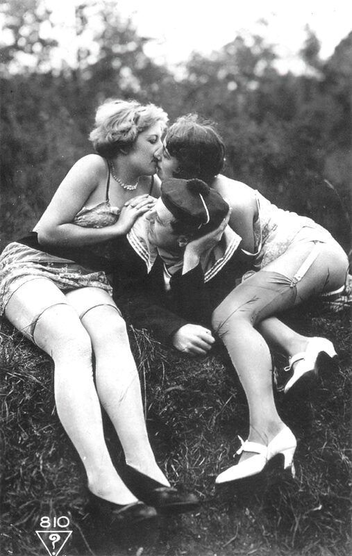 Volume 3 of Black and White Photo of Naked / Nude Women and Girls in the Vintage Era