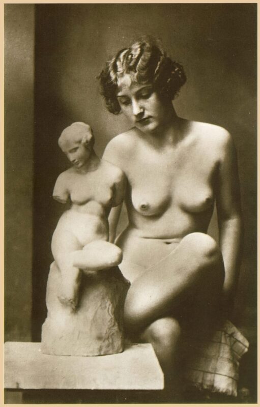Volume 3 of Black and White Photo of Naked / Nude Women and Girls in the Vintage Era