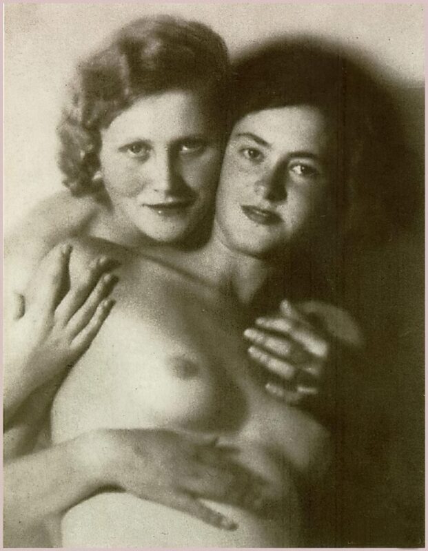Volume 3 of Black and White Photo of Naked / Nude Women and Girls in the Vintage Era