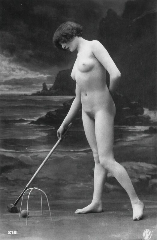 Volume 3 of Black and White Photo of Naked / Nude Women and Girls in the Vintage Era