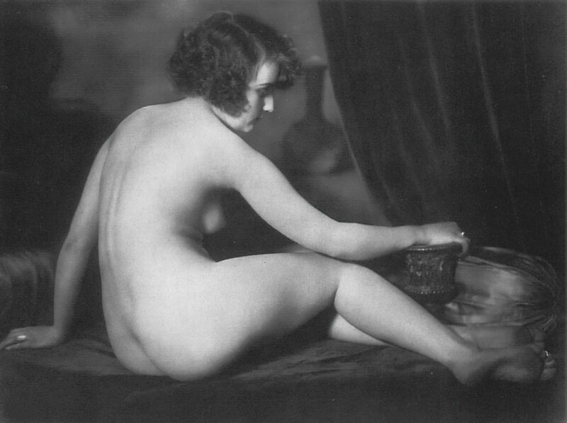 Volume 3 of Black and White Photo of Naked / Nude Women and Girls in the Vintage Era