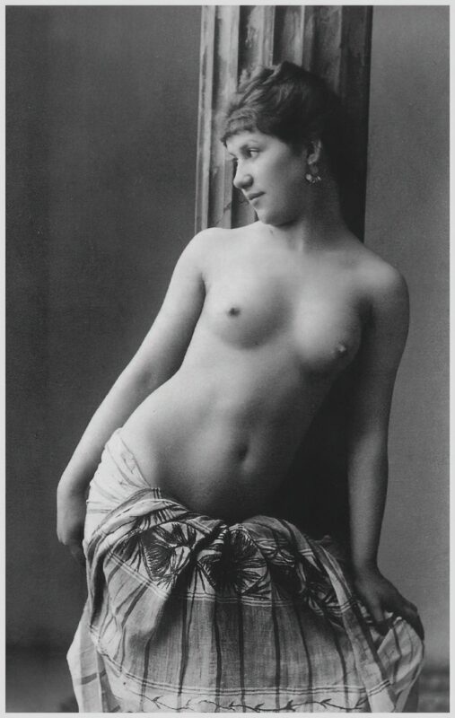 Volume 3 of Black and White Photo of Naked / Nude Women and Girls in the Vintage Era
