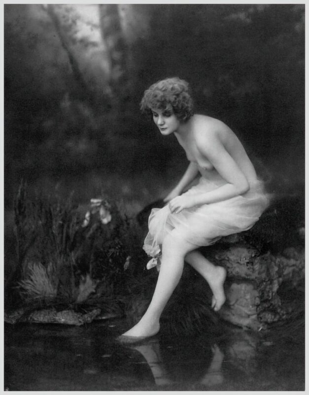 Volume 3 of Black and White Photo of Naked / Nude Women and Girls in the Vintage Era