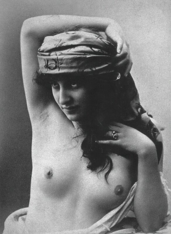Volume 3 of Black and White Photo of Naked / Nude Women and Girls in the Vintage Era