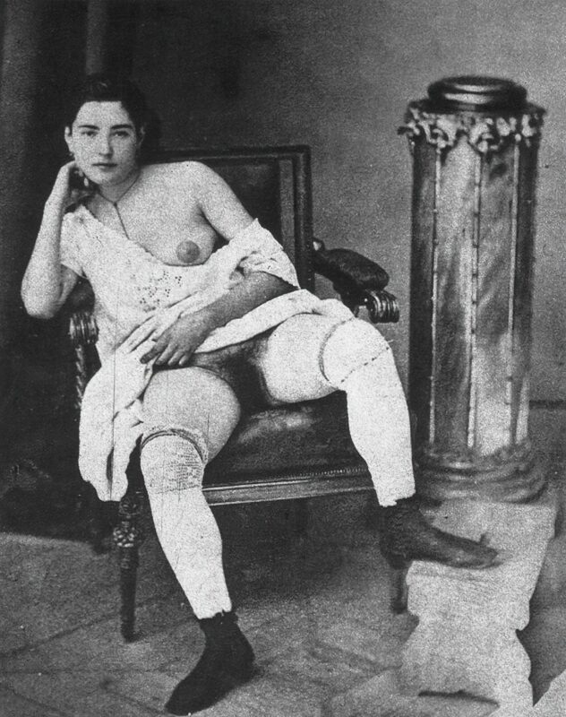 Volume 3 of Black and White Photo of Naked / Nude Women and Girls in the Vintage Era