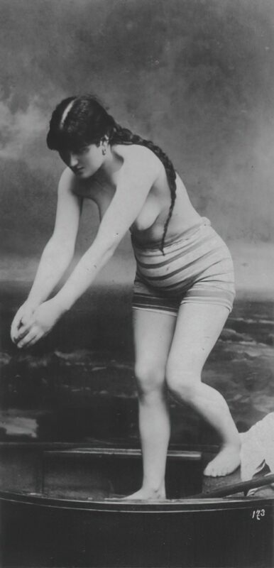 Volume 3 of Black and White Photo of Naked / Nude Women and Girls in the Vintage Era