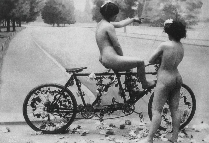 Volume 3 of Black and White Photo of Naked / Nude Women and Girls in the Vintage Era