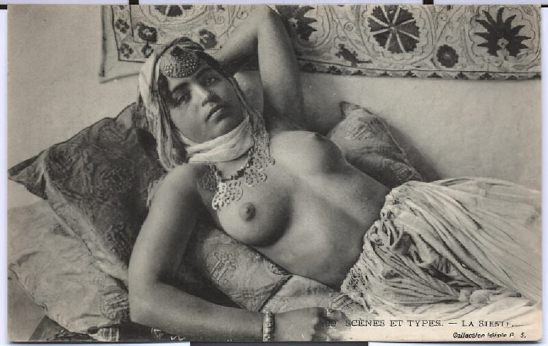 Volume 4 of Black and White Image of Naked / Nude Women and Girls in the Vintage Era