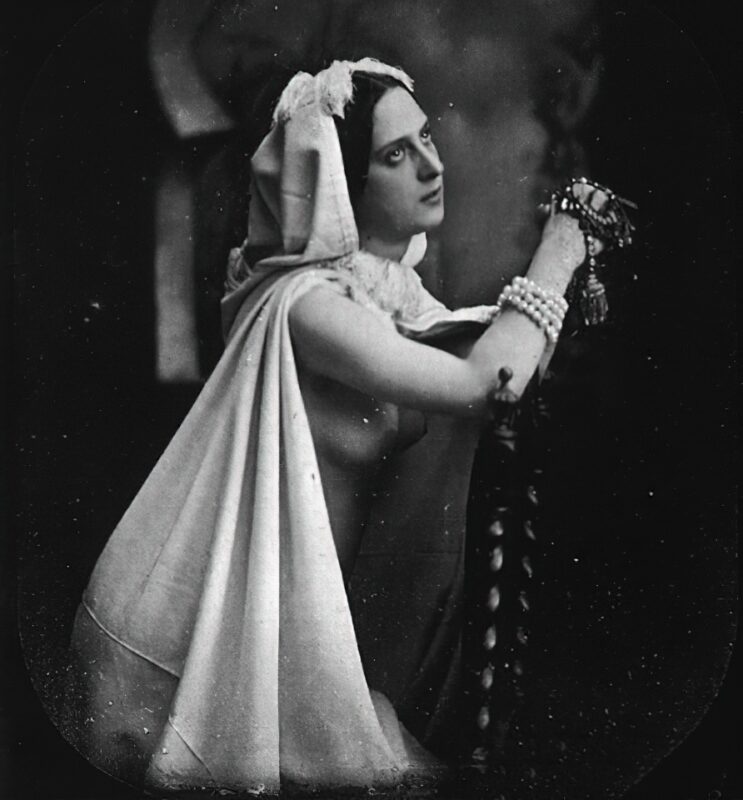 Volume 4 of Black and White Image of Naked / Nude Women and Girls in the Vintage Era