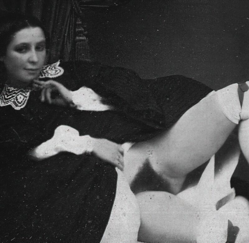 Volume 4 of Black and White Image of Naked / Nude Women and Girls in the Vintage Era