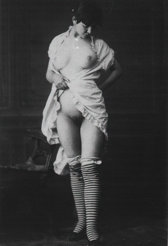 Volume 4 of Black and White Image of Naked / Nude Women and Girls in the Vintage Era