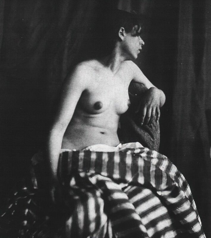 Volume 4 of Black and White Image of Naked / Nude Women and Girls in the Vintage Era