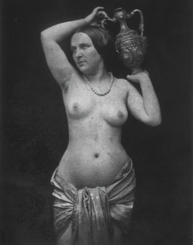 Volume 4 of Black and White Image of Naked / Nude Women and Girls in the Vintage Era