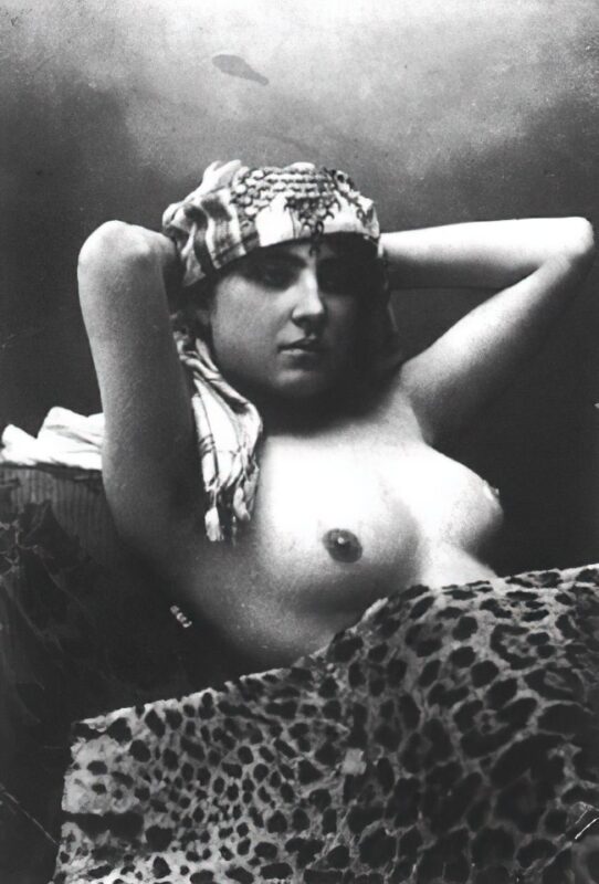 Volume 4 of Black and White Image of Naked / Nude Women and Girls in the Vintage Era