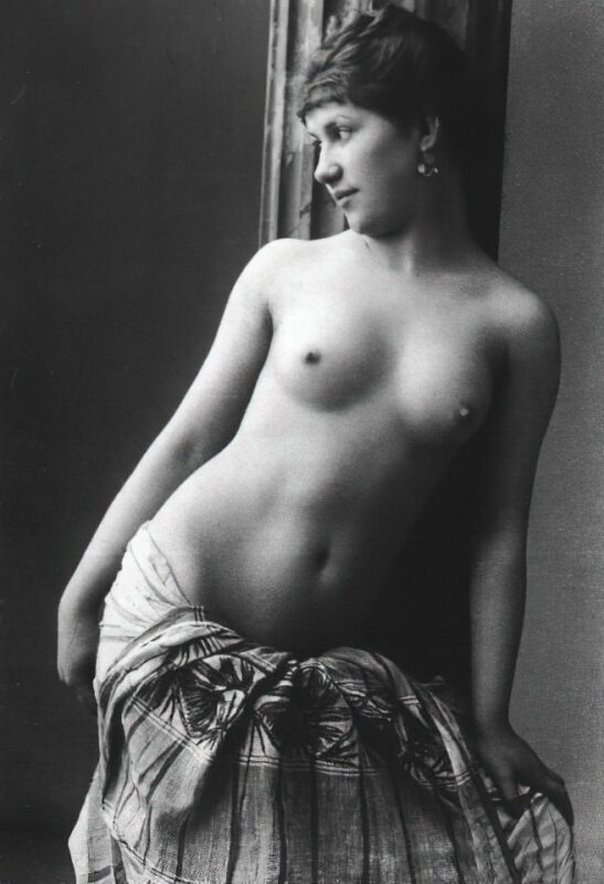Volume 4 of Black and White Image of Naked / Nude Women and Girls in the Vintage Era