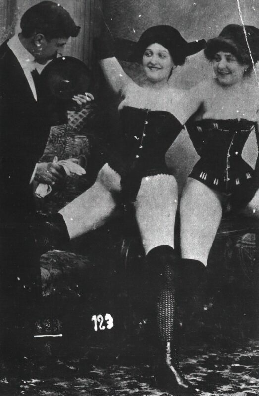 Volume 4 of Black and White Image of Naked / Nude Women and Girls in the Vintage Era