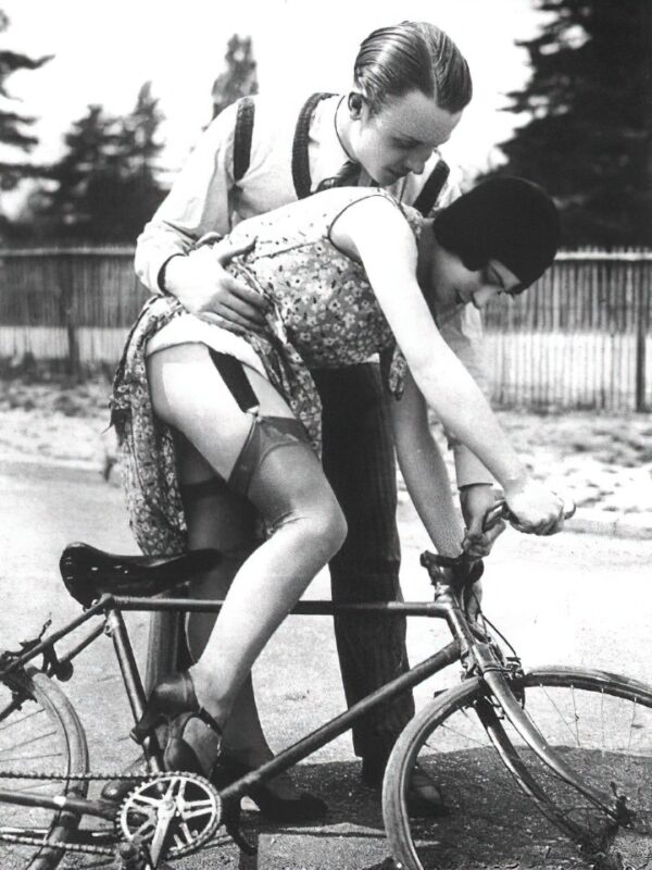 Volume 4 of Black and White Image of Naked / Nude Women and Girls in the Vintage Era