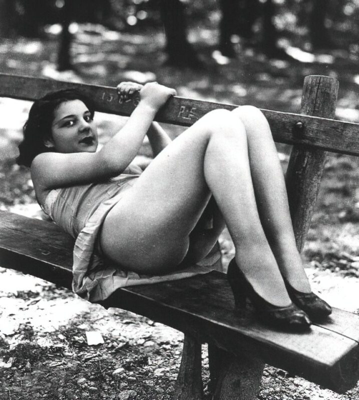 Volume 4 of Black and White Image of Naked / Nude Women and Girls in the Vintage Era