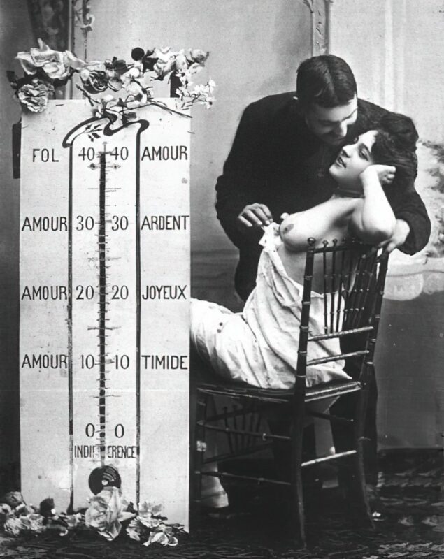 Volume 4 of Black and White Image of Naked / Nude Women and Girls in the Vintage Era