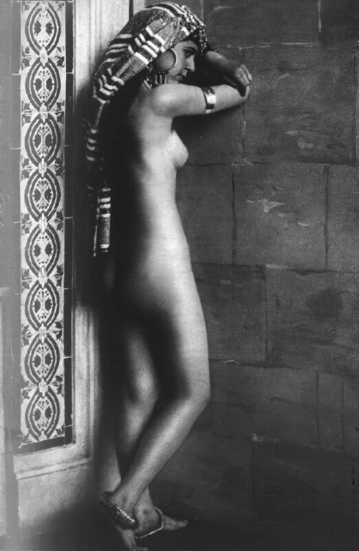 Volume 4 of Black and White Image of Naked / Nude Women and Girls in the Vintage Era