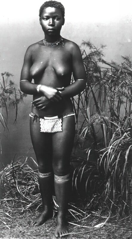 Volume 4 of Black and White Image of Naked / Nude Women and Girls in the Vintage Era
