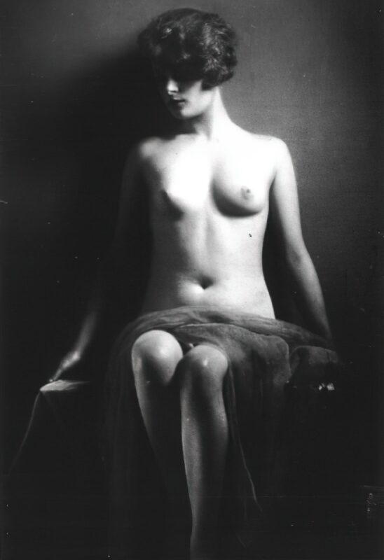 Volume 4 of Black and White Image of Naked / Nude Women and Girls in the Vintage Era