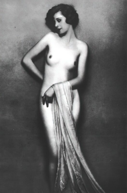 Volume 4 of Black and White Image of Naked / Nude Women and Girls in the Vintage Era
