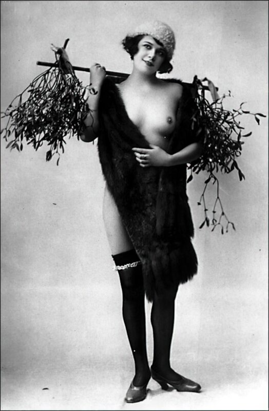 Volume 4 of Black and White Image of Naked / Nude Women and Girls in the Vintage Era