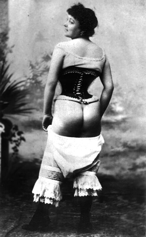 Volume 4 of Black and White Image of Naked / Nude Women and Girls in the Vintage Era