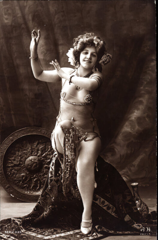 Volume 4 of Black and White Image of Naked / Nude Women and Girls in the Vintage Era