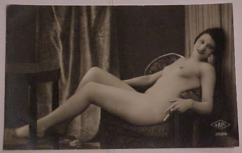 Volume 4 of Black and White Image of Naked / Nude Women and Girls in the Vintage Era