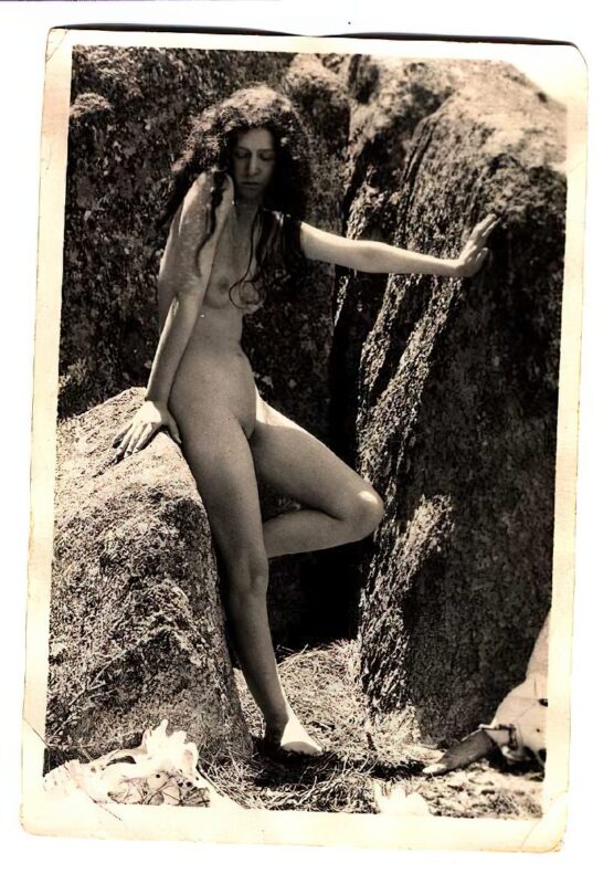 Volume 4 of Black and White Image of Naked / Nude Women and Girls in the Vintage Era