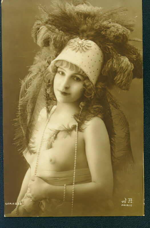 Volume 4 of Black and White Image of Naked / Nude Women and Girls in the Vintage Era