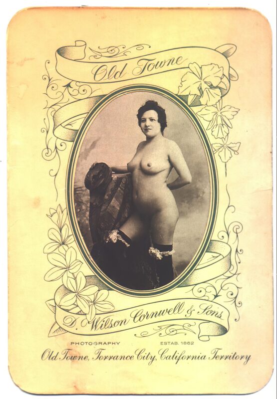 Volume 4 of Black and White Image of Naked / Nude Women and Girls in the Vintage Era