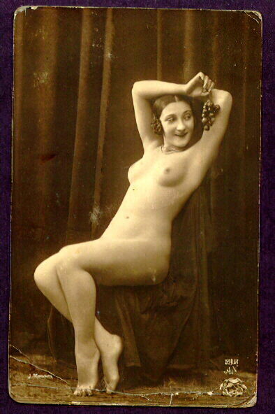 Volume 4 of Black and White Image of Naked / Nude Women and Girls in the Vintage Era