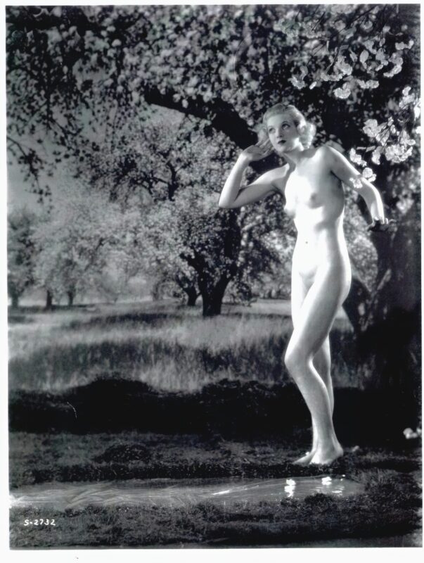 Volume 4 of Black and White Image of Naked / Nude Women and Girls in the Vintage Era