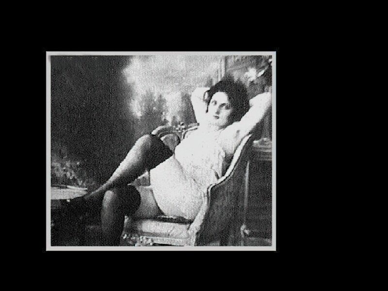 Volume 4 of Black and White Image of Naked / Nude Women and Girls in the Vintage Era