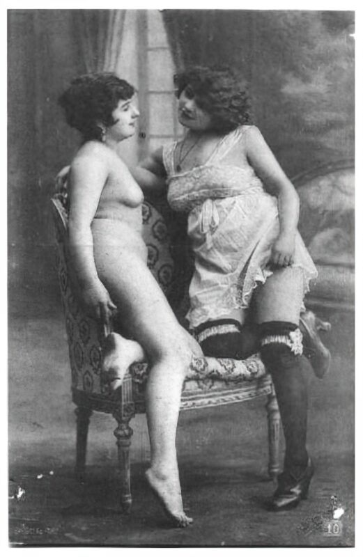 Volume 4 of Black and White Image of Naked / Nude Women and Girls in the Vintage Era