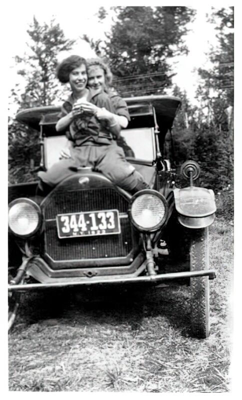 Volume 4 of Black and White Image of Naked / Nude Women and Girls in the Vintage Era