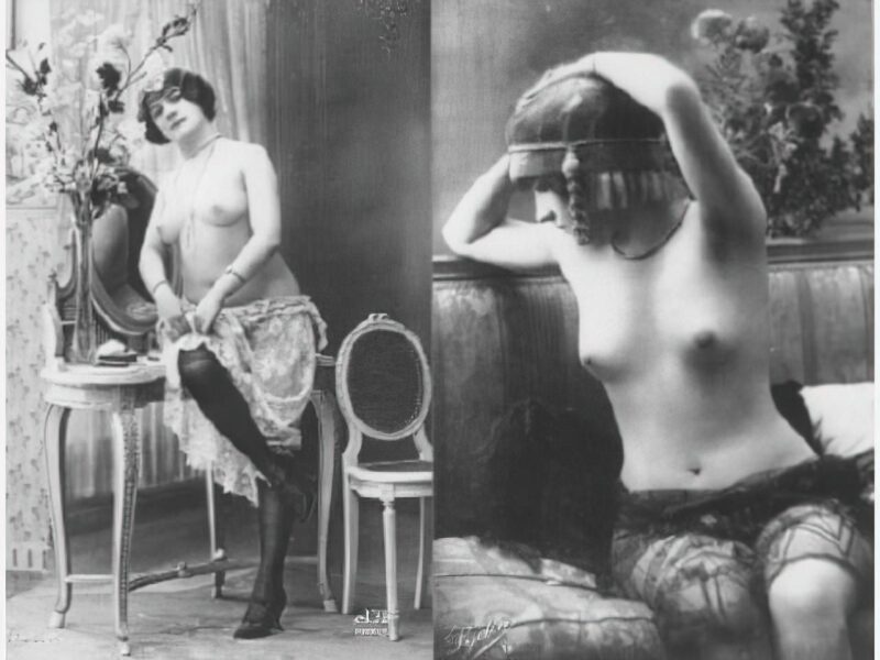 Volume 1 of Black and White Image of Naked / Nude Woman in the Classic Retro Period Volume 1 of Black and White Photo of Naked / Nude Women and Girls in the Vintage Era